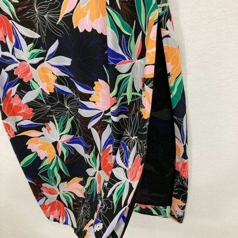 Lulus‎ Beloved Becky Black Floral Print Maxi Dress Medium Romantic Evening - Picture 7 of 12